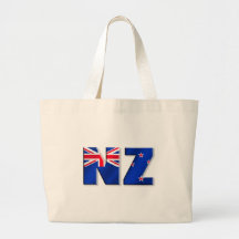 NZ Logoflagge von Neuseeland Tasche