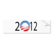 OBAMA 2012 AUTO AUFKLEBER