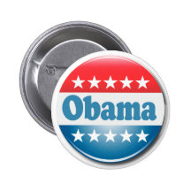 Obama 2012 badges avec agrafe