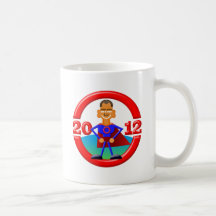 Obama 2012 tee tasse