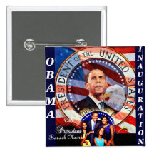 Obama, 45. Knopf Präsidenten-USA_ Anstecknadelbutton