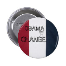 Obama-Änderung Anstecknadelbutton