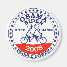 Obama Biden 2008 Aimants Pour Réfrigérateur