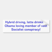 Obama est un hybride autocollants pour voiture