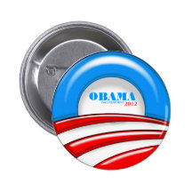 Obama für Wahl-politischen Knopf Präsidenten-US Anstecknadelbutton