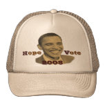 Obama-Hoffnungs-Abstimmungs-Hut Truckermützen