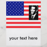 Obama, Ihr des Textes Flyer hier