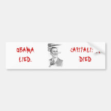 Obama - Pinocchio, Autosticker