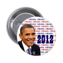 OBAMA pour le bouton politique de pinback du prési Badge