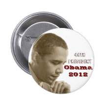 Obama Re-Elected_ 2012 Buttons