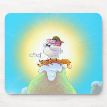 Oberst vom Retten der privaten Schafe Mousepad