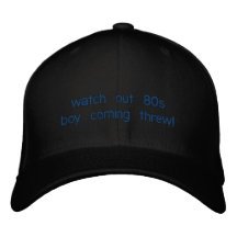 observez le garçon 80s que venir a jeté ! casquette brodée