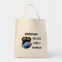 Offizielle Polizei-Familie Tasche