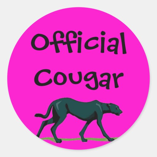 Offizieller Cougar-Aufkleber