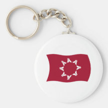 Oglala Lakota Flagge Keychain Schlüsselbänder