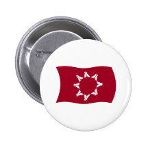 Oglala Lakota Flaggen-Knopf Button