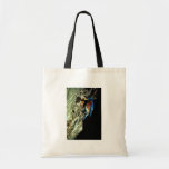 Oiseau bleu oriental sac en toile