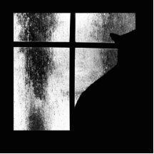 Oktober duscht schwarze Katzen-Silhouette an Fenst Foto Ausschnitte
