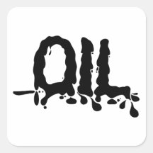 Öl - schwarzes klebriges klebriges unordentliches  aufkleber
