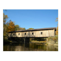 Olin Brücke Ashtabula County Ohio Postkarte