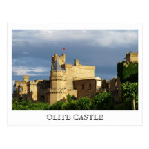 Olite-Schloss Postkarte
