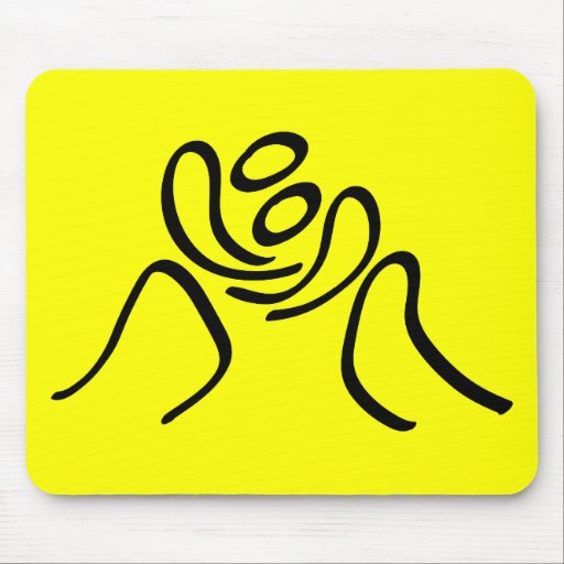 Olympischer Wrestling Mousepad