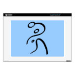Olympisches Tennis Laptop Schutzfolien