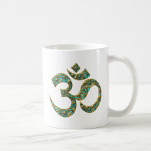 OM saint (AUM - MOI EST) - symbole spirituel Tasse À Café