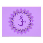 OM-Symbol/Krone Chakra Personalisierte Einladungen