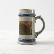Ombre et lumière d'automne mugs à café