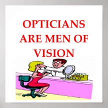 Optiker Plakat