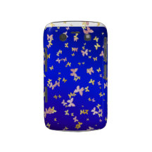 Or et papillon rose coques blackberry bold