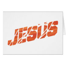 Orange de cassé de Jésus Carte