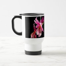 Orchidée rose mugs