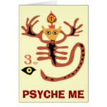 Ordre de la 3ème PSYCHÉ d'oeil JE Cartes De Vœux