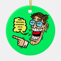 ornement drôle de Noël