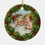 Ornement vintage du père noël