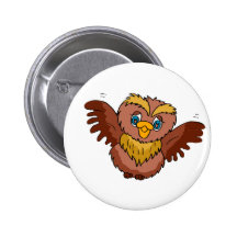Oscar-Eule Anstecknadelbutton