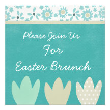 Ostern-Brunch laden ein Individuelle Einladungskarten