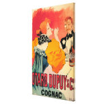 Otard-Dupuy et affiche promotionnelle de cognac de Toiles Tendues