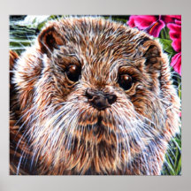 Otter Poster