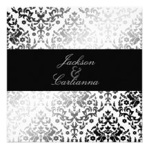 ours blanc de la damassé 311-Dazzling Invitations Personnalisées