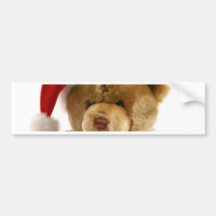 ours de Noël Autocollants Pour Voiture