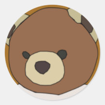 Ours de nounours autocollants