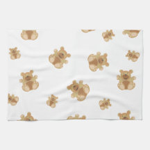 Ours de nounours serviette éponge