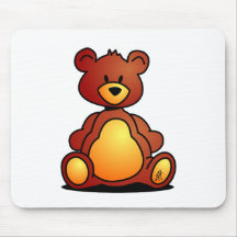 Ours de nounours tapis de souris
