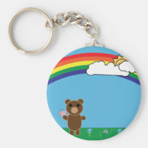Ours mignon Keychain Porte-clefs