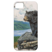 Ours noir Ridge Coques iPhone 5