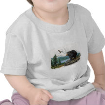 Ours noir Ridge T-shirt