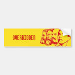 OVERBIDDEN Autoaufkleber